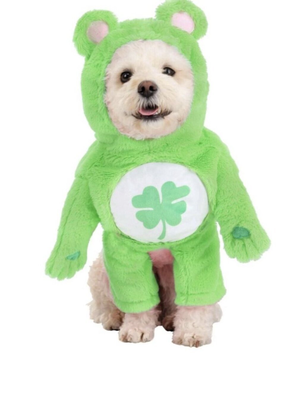 Care Bear dog Costume Good Luck bear Size M